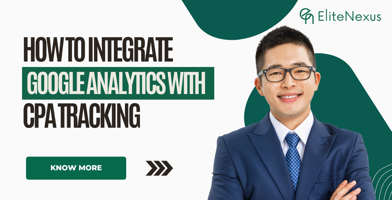 How to integrate google analytics with CPA tracking
