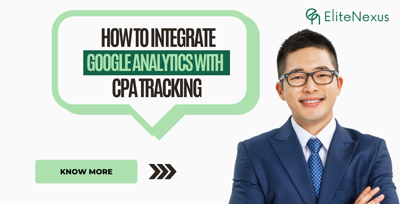 How to integrate google analytics with CPA tracking