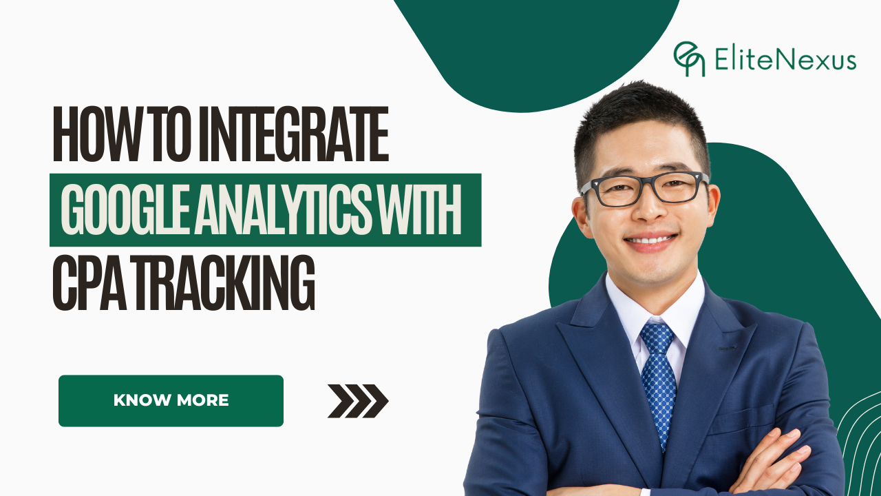 How to integrate google analytics with CPA tracking